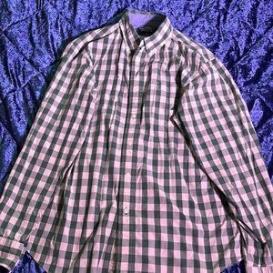 PLAID OXFORD LONG-SLEEVE SHIRT